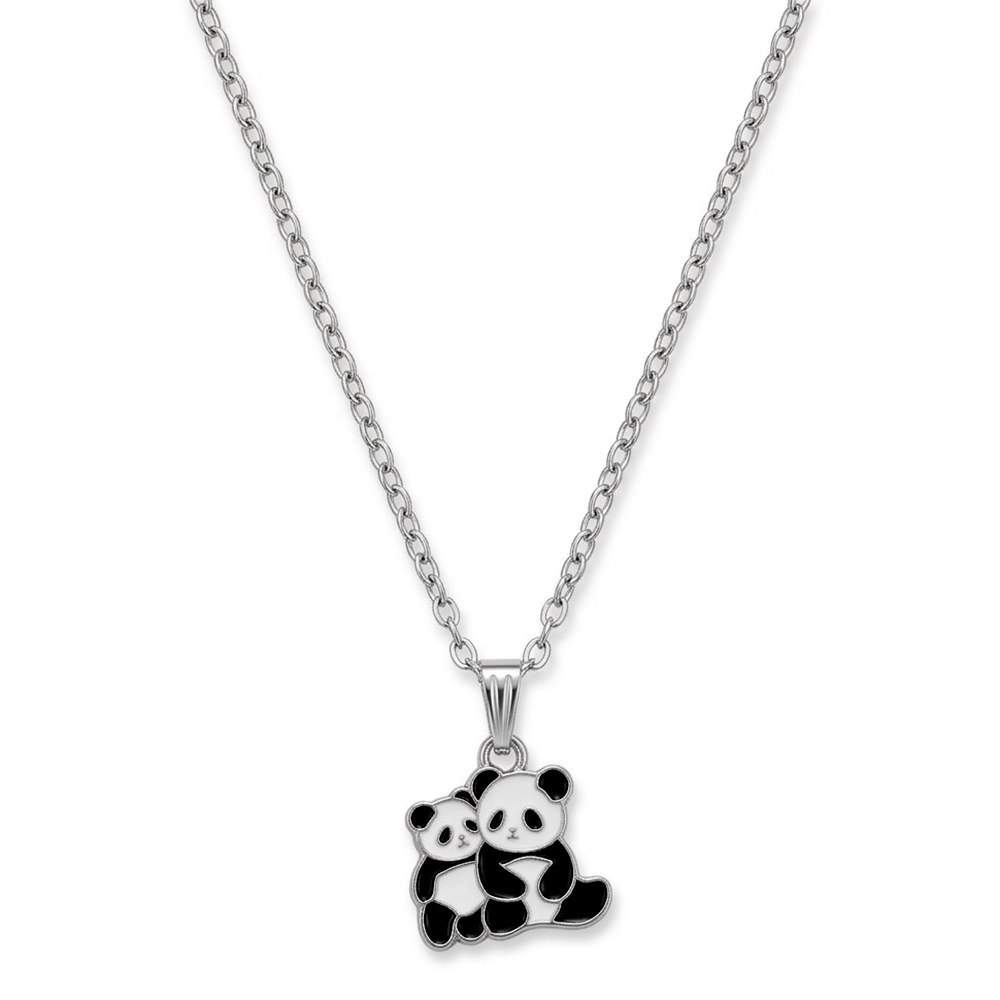 Urthn Silver Plated Chain Pendant Earrings Rings And Bracelet Jewellery Combo Set (Pack of 6)