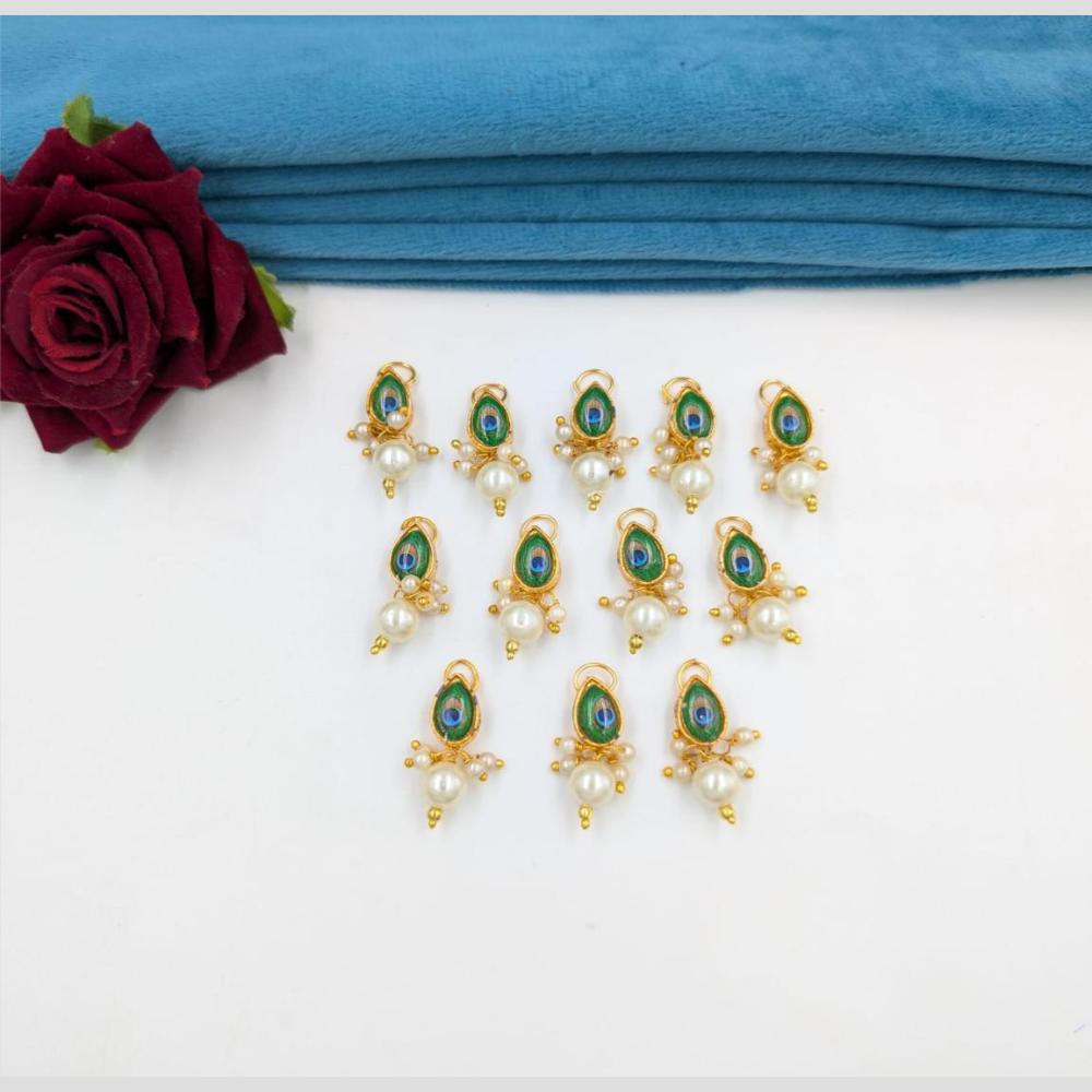 Manisha Jewellery Gold Plated Pearls Hair Accessories