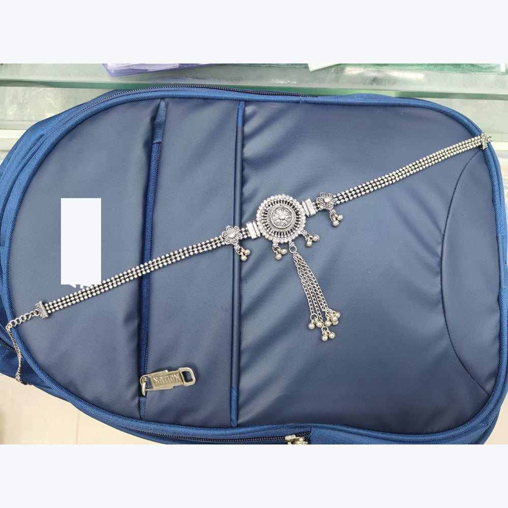 Manisha Jewellery Handcrafted Oxidised Kamarband with Antique Look for Cultural Functions