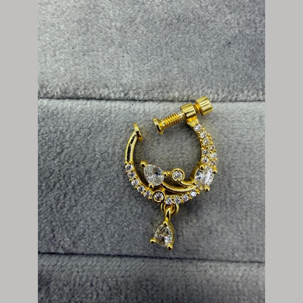 Manisha Jewellery Austrian Stone Designer Nose Ring