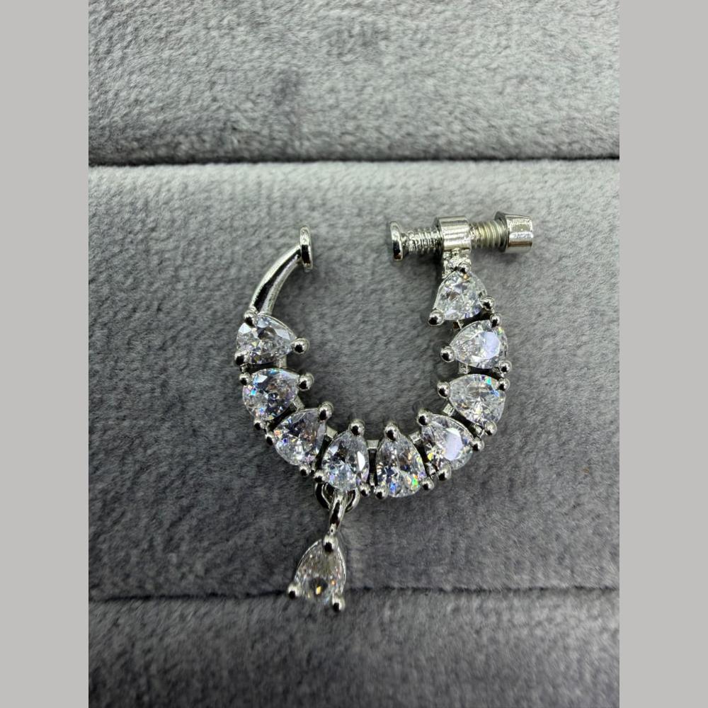 Manisha Jewellery Austrian Stone Designer Nose Ring