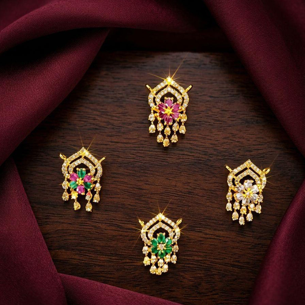 Manisha Jewellery Premium Designer American Diamond Pendant