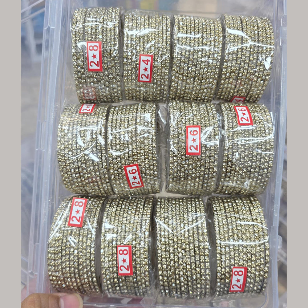 Pooja Bangles Premium Austrian Stone Bangles Set