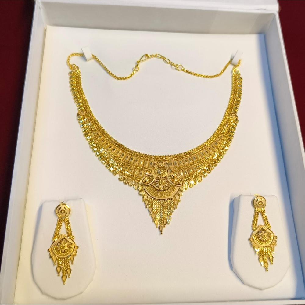 Pari Art Jewellery Royal Forming Designer Necklace Set