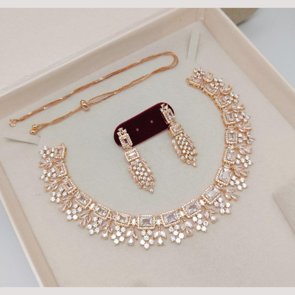 Kavita Art Glamorous Austrian Stone Necklace Set