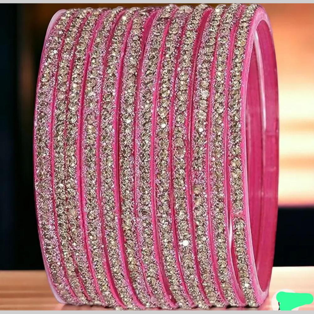 Kavita Art Classic Austrian Stone Glass Bangles Set