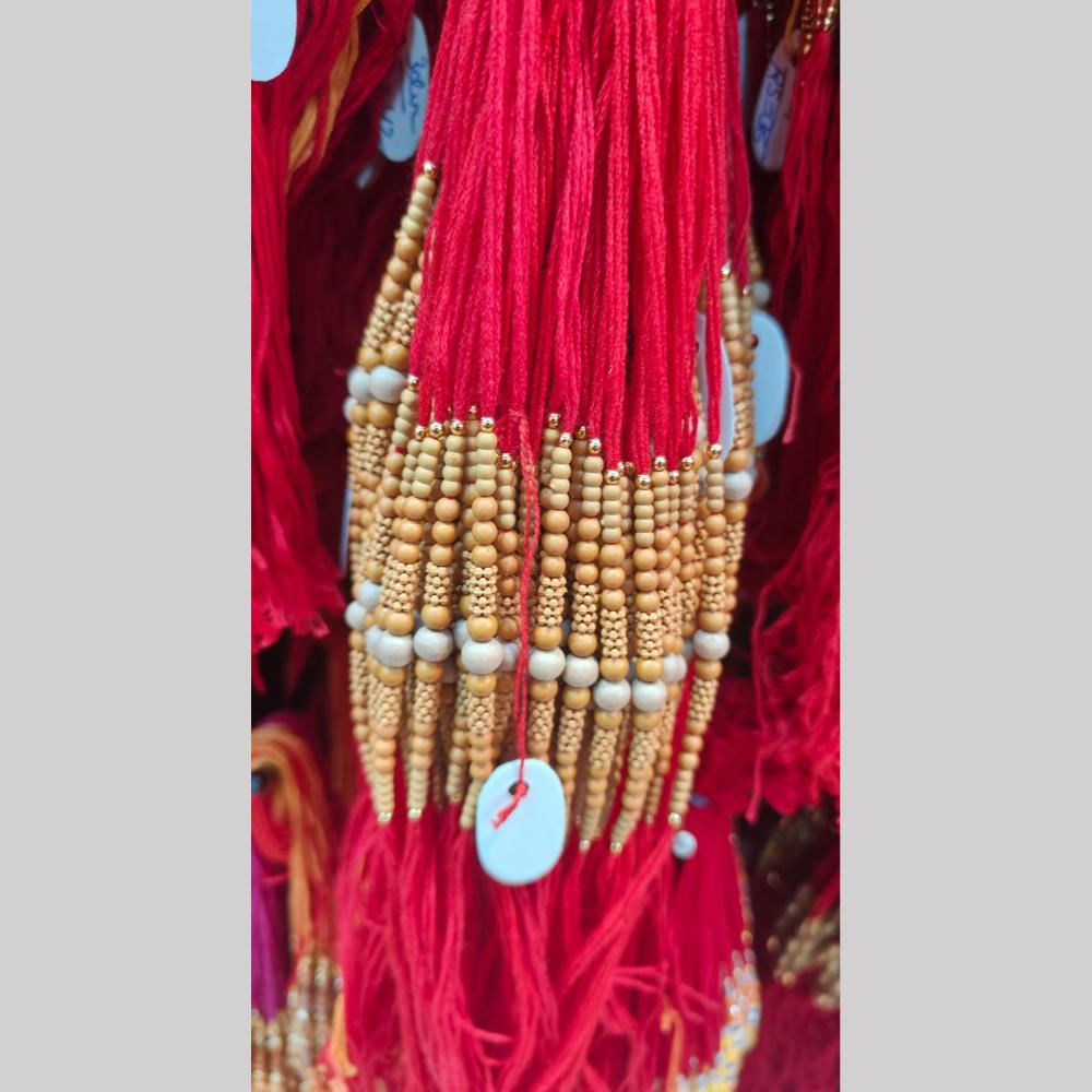 Kavita Art Pack of 12 Traditional Rakhi with Elegant Pearl Accents