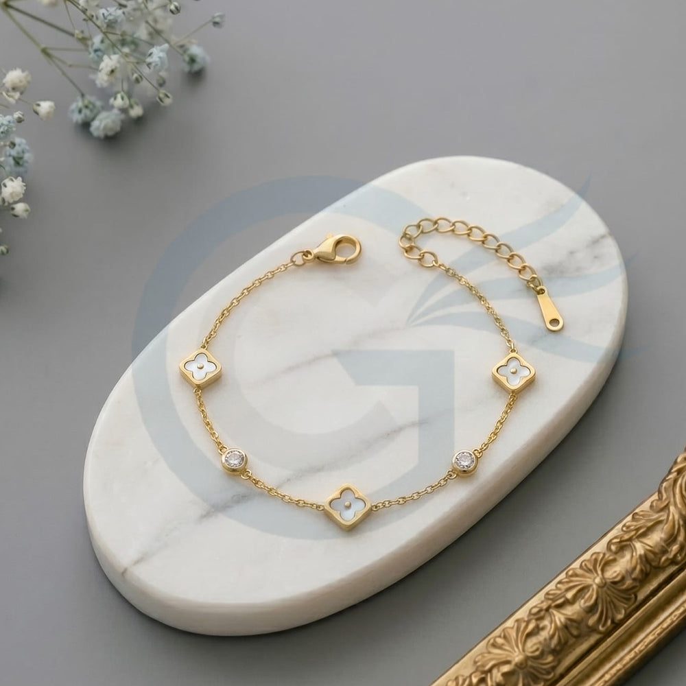 SNERA Elegant Crystal Stone Bracelet for Women