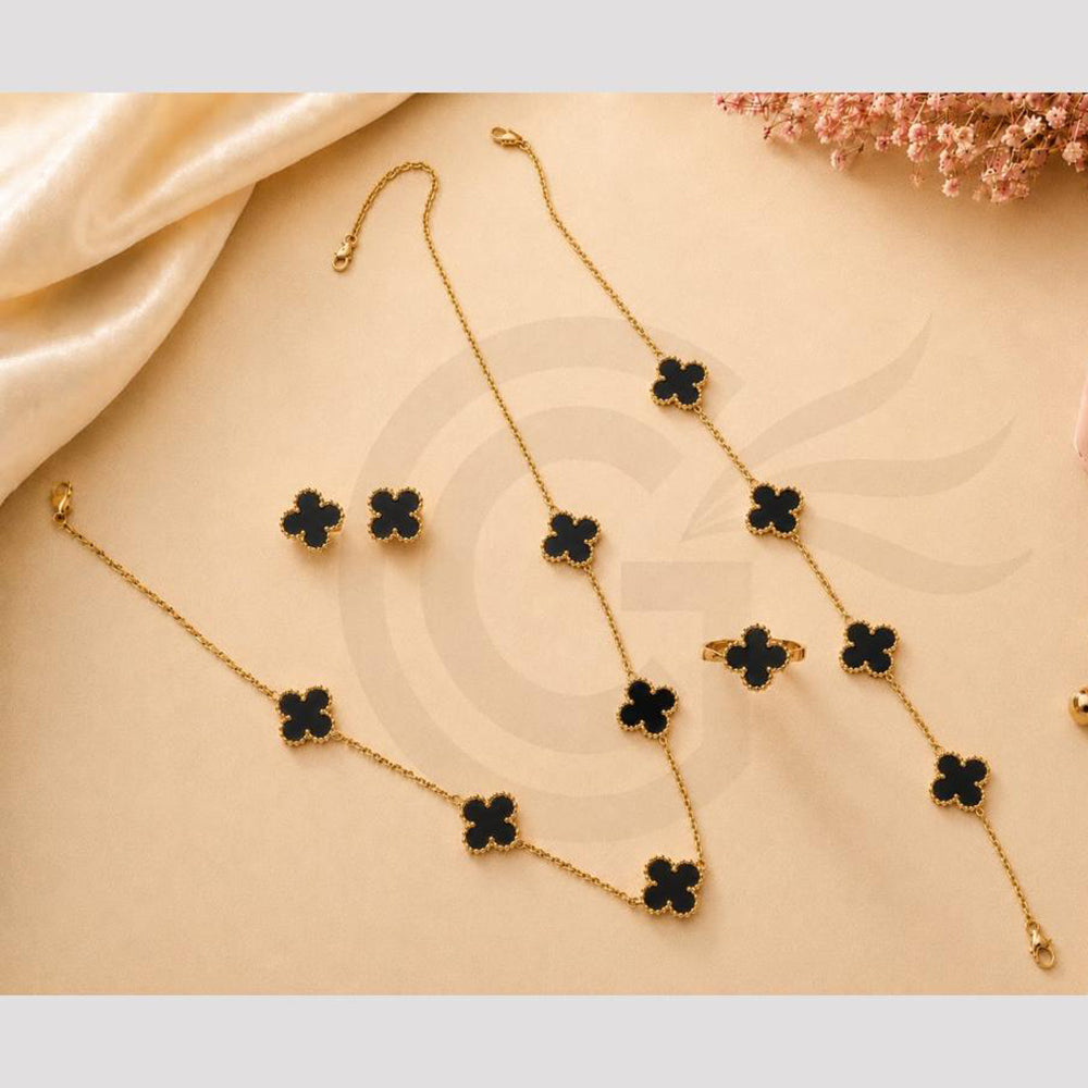 SNERA Designer Clover Combo Set For Women