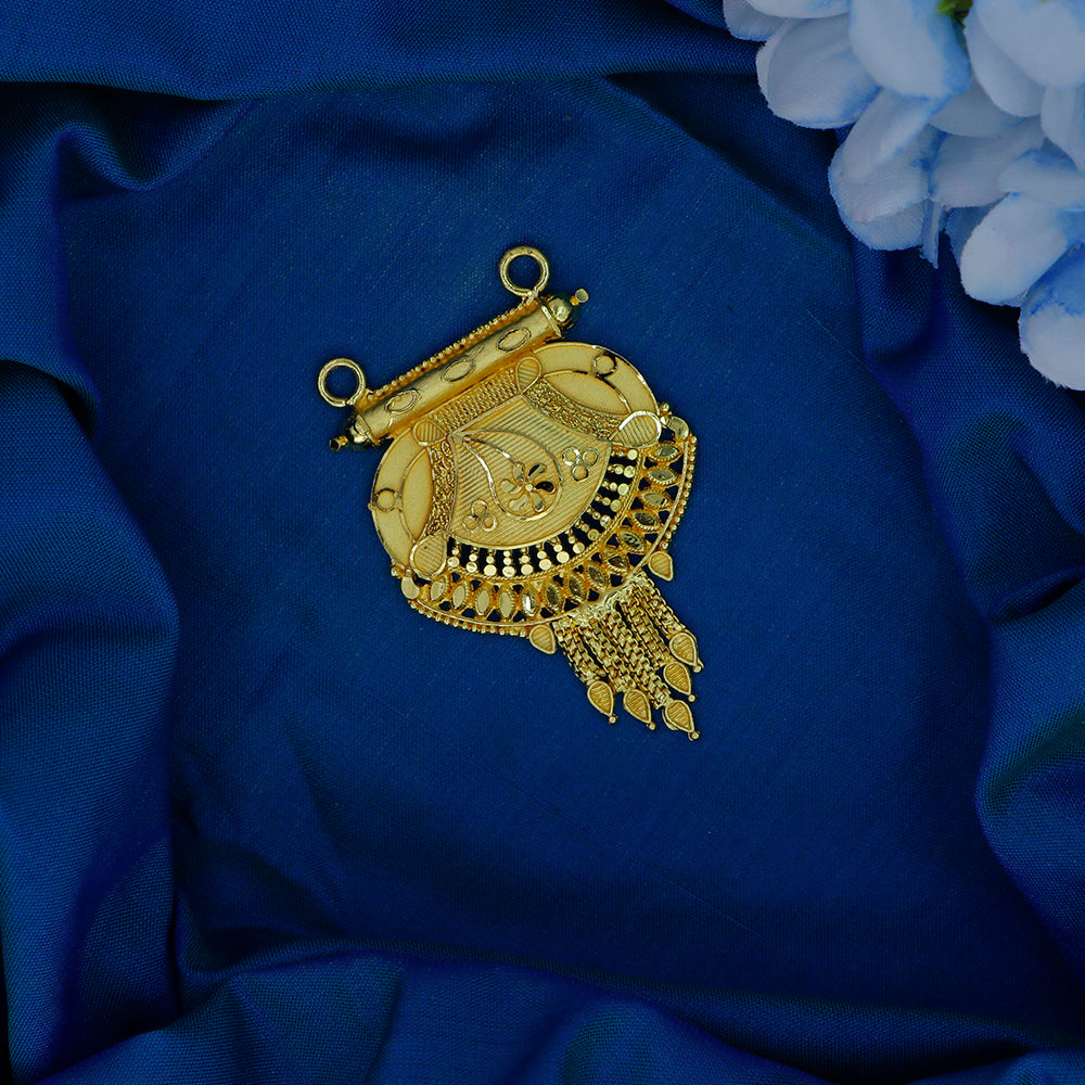 Mahavir Stylish DYE Gold Plated Pendant for Women (Pack of 12)