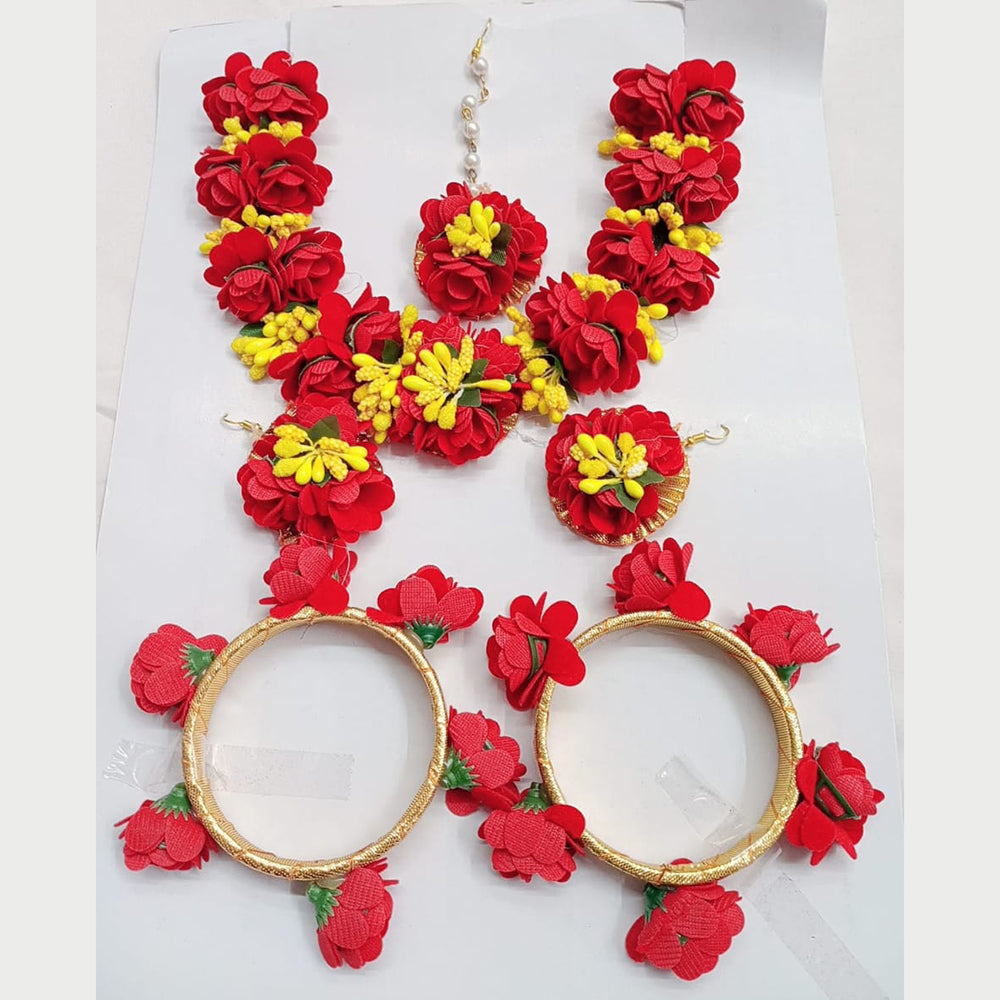 FS Collection Floral Necklace Set