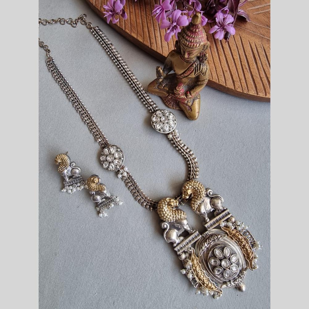 FS Collection Gold Plated Necklace Set