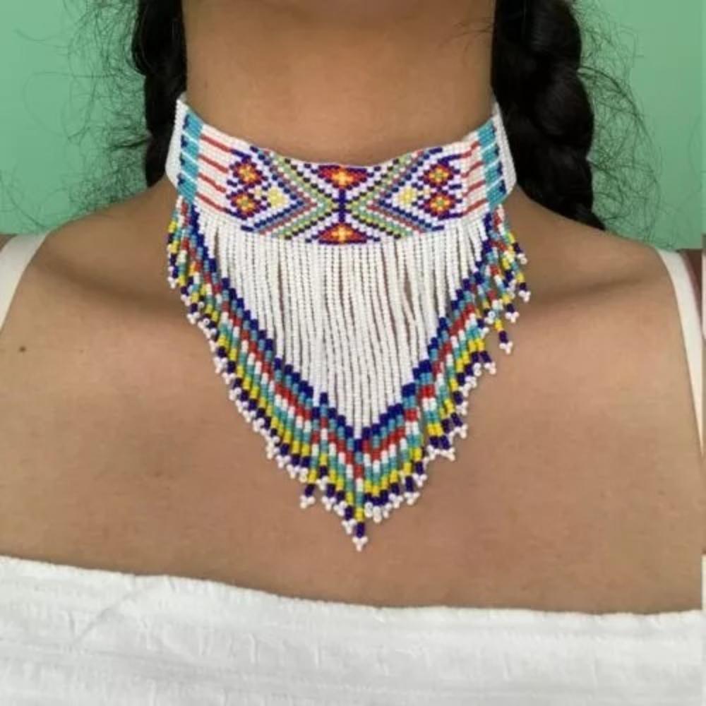 FS Collection Handmade Moti Choker Neckalce
