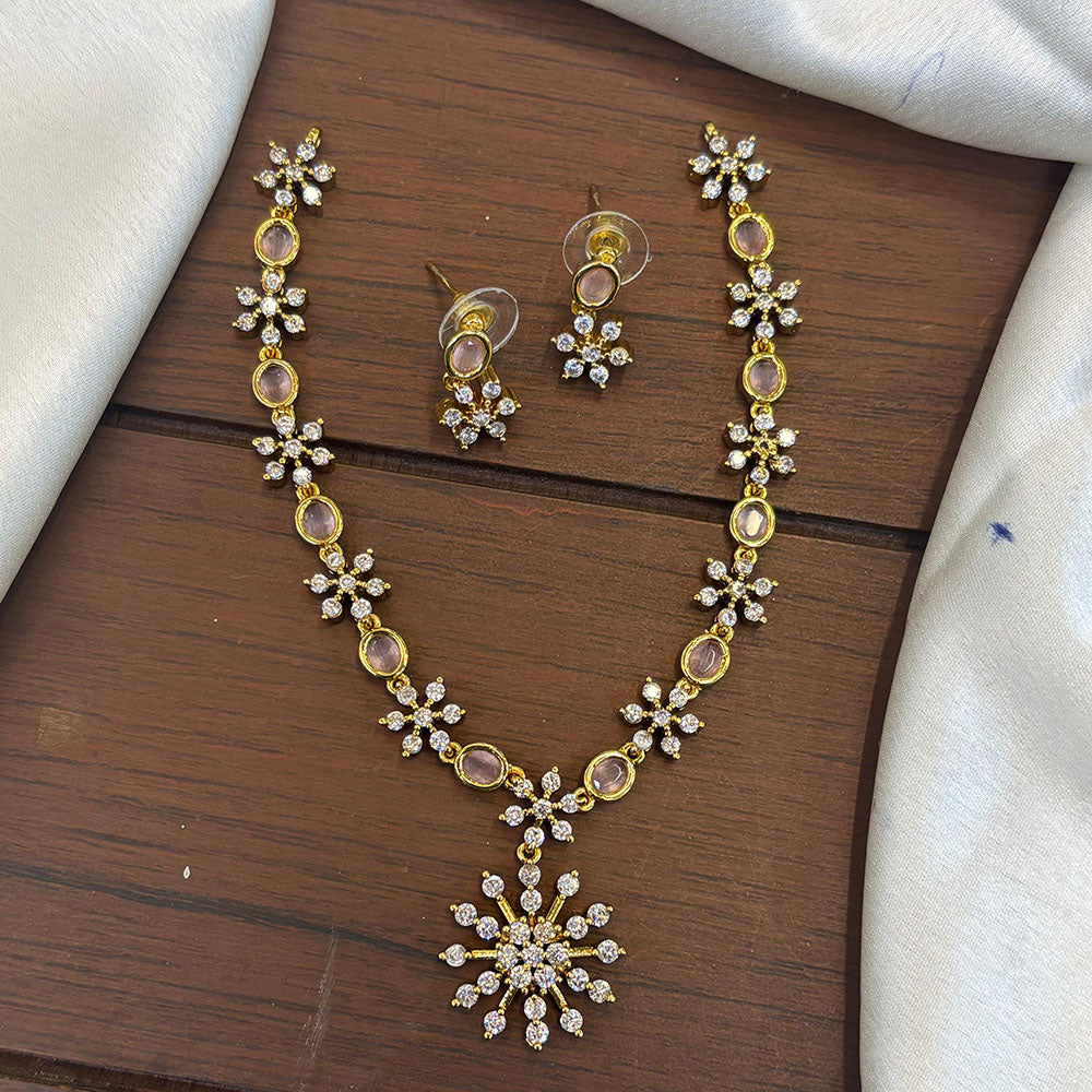 FS Collection Premium Austrian Stone And Crystal Stone Necklace Set
