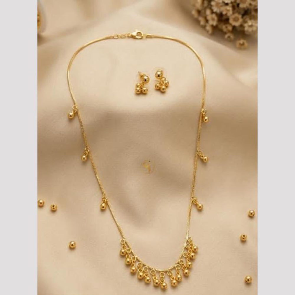 FS Collection Elegant Pearl Necklace Set