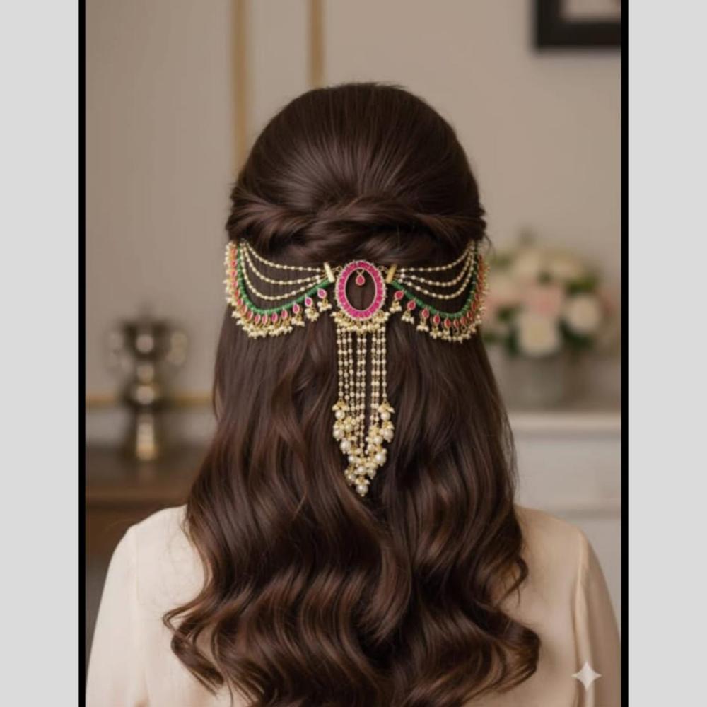 JCM Pota Stone And Pearl Hair Accessories – Statement Hair Jewelry