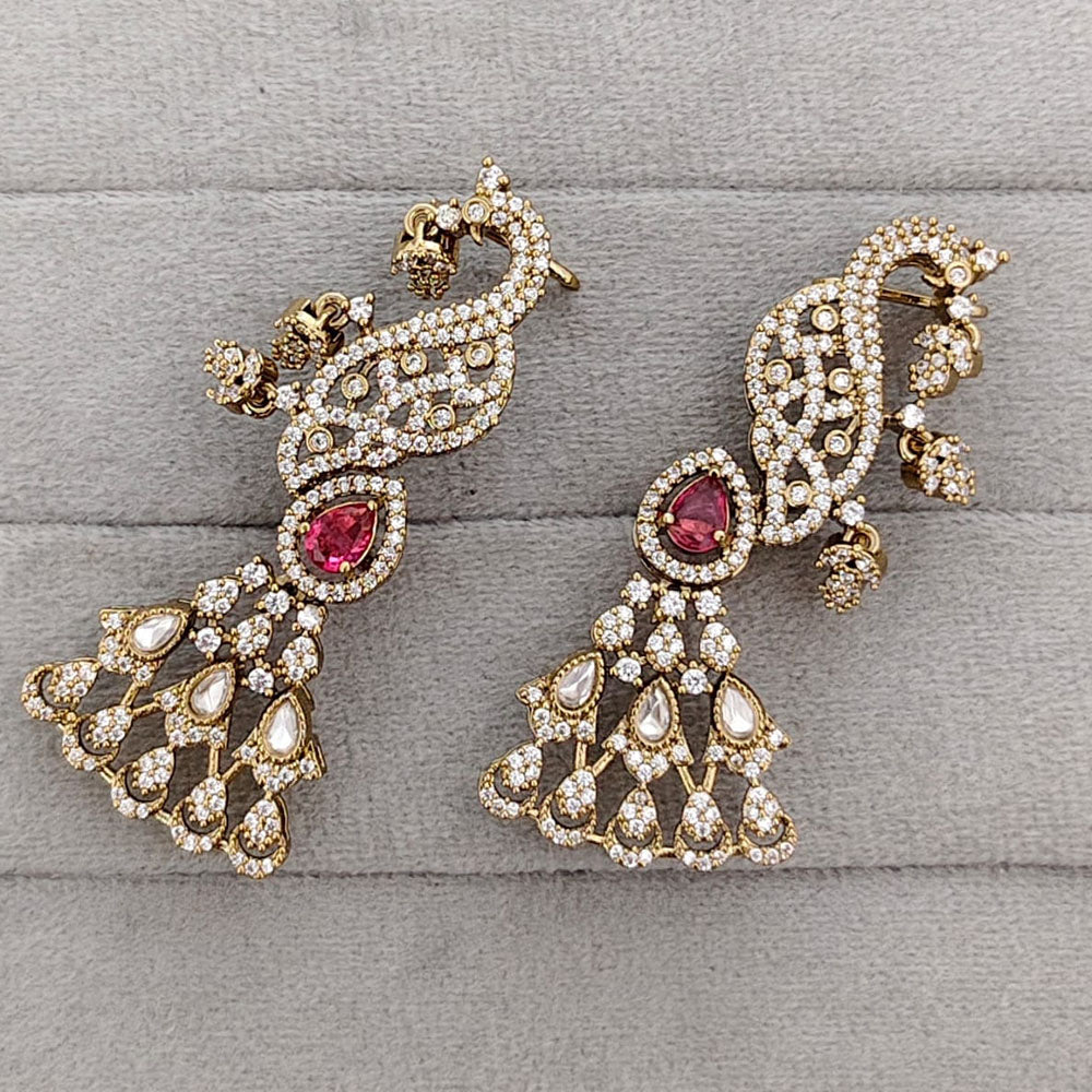 JCM Royal American Daimond Dangler Earrings