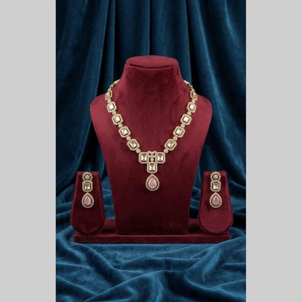 JCM Designer Crystal Stone Statement Necklace Set