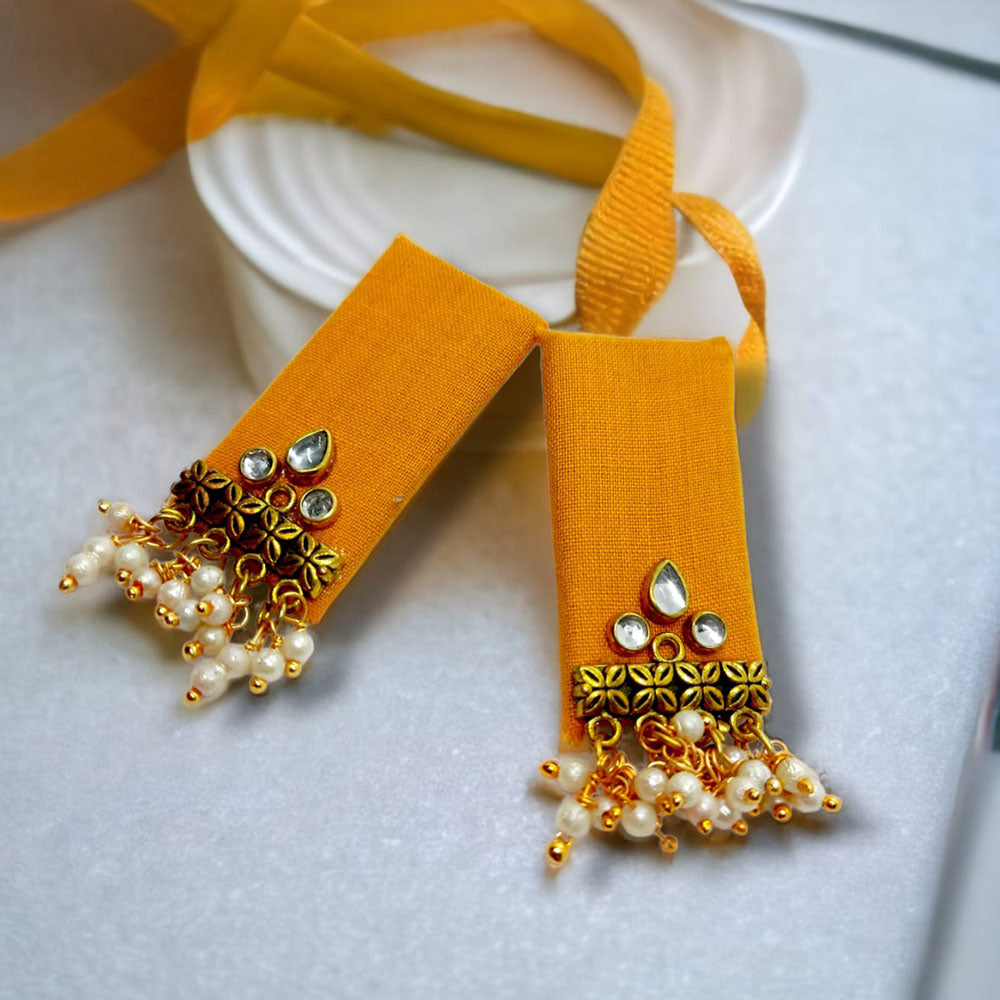 Handmade For Her Gold Plated Women's Handmade Earring