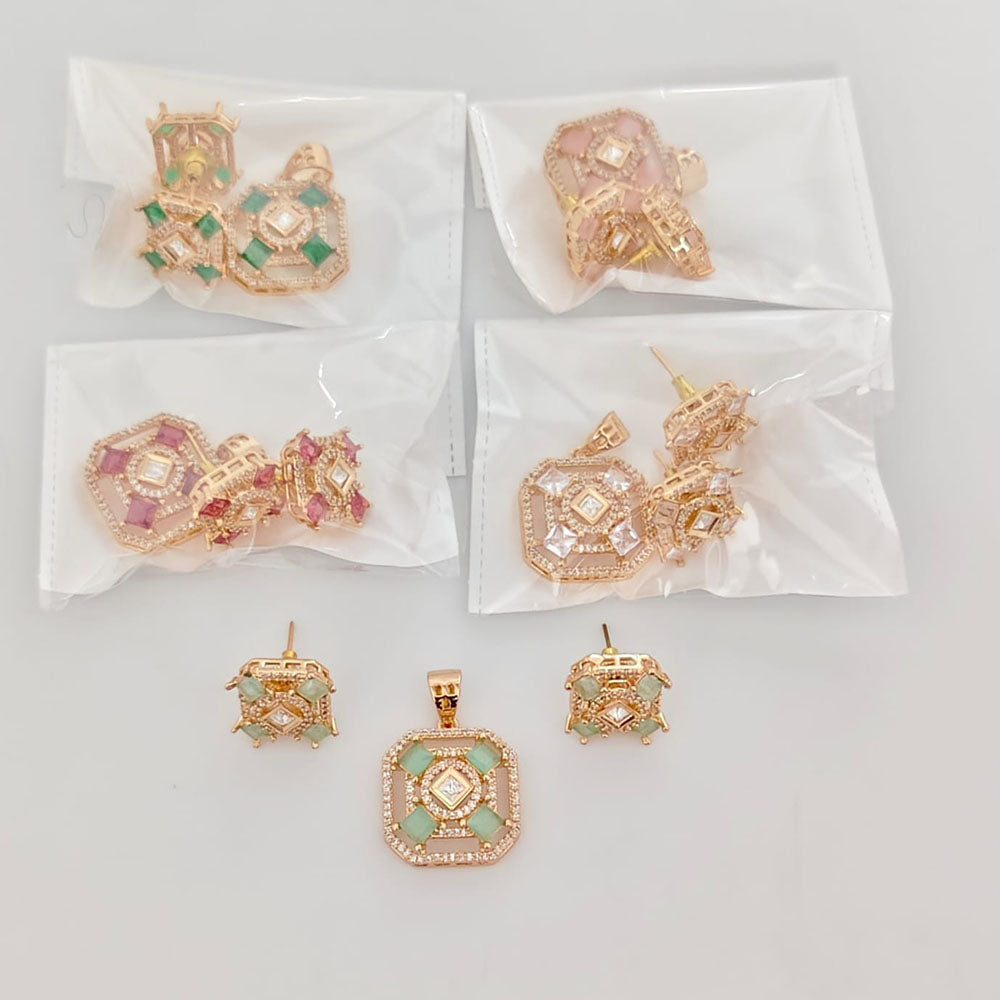 Rajwadi Collection Designer Polki Kundan Pendant Set