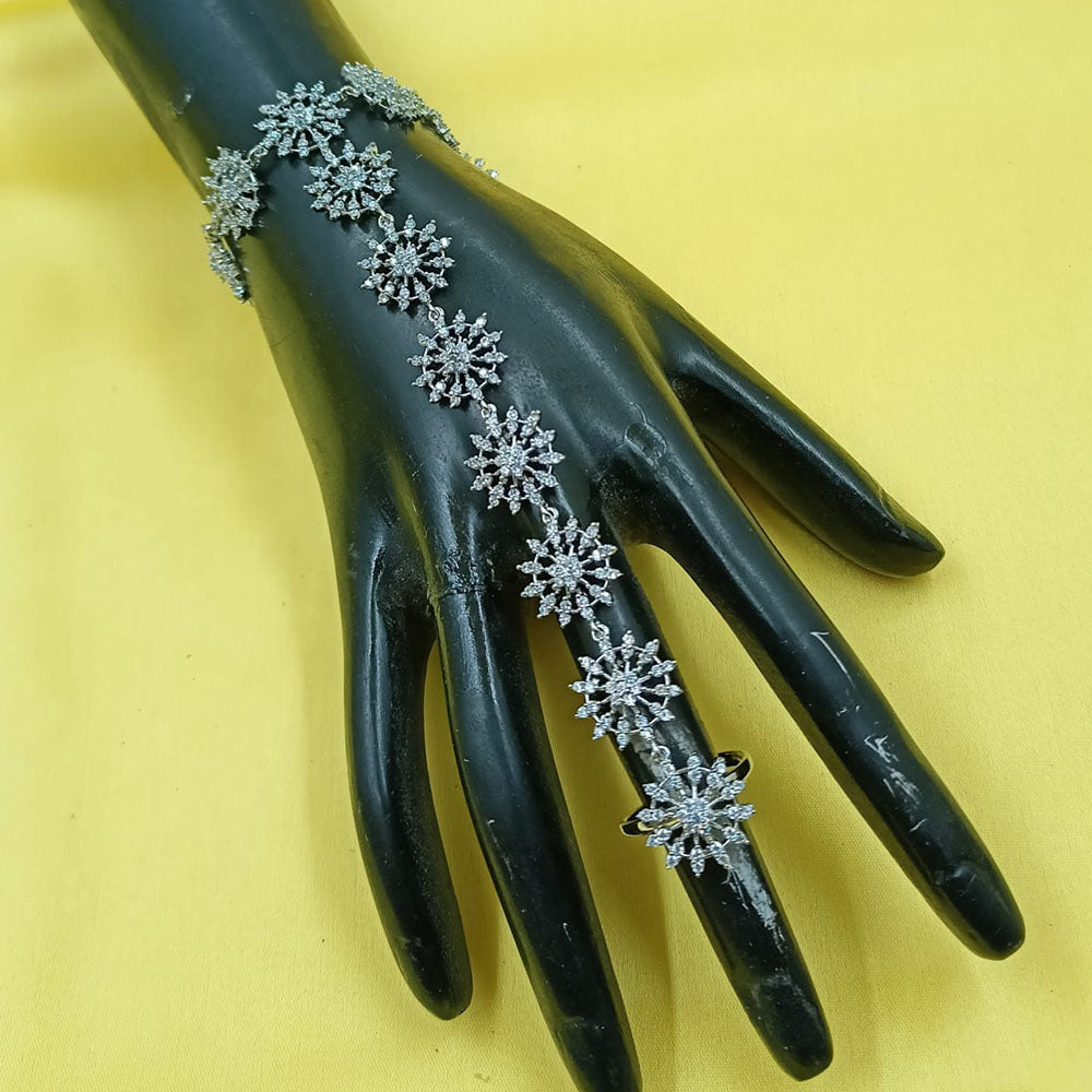 NAFJ Austrian Stone Designer Hand Harness
