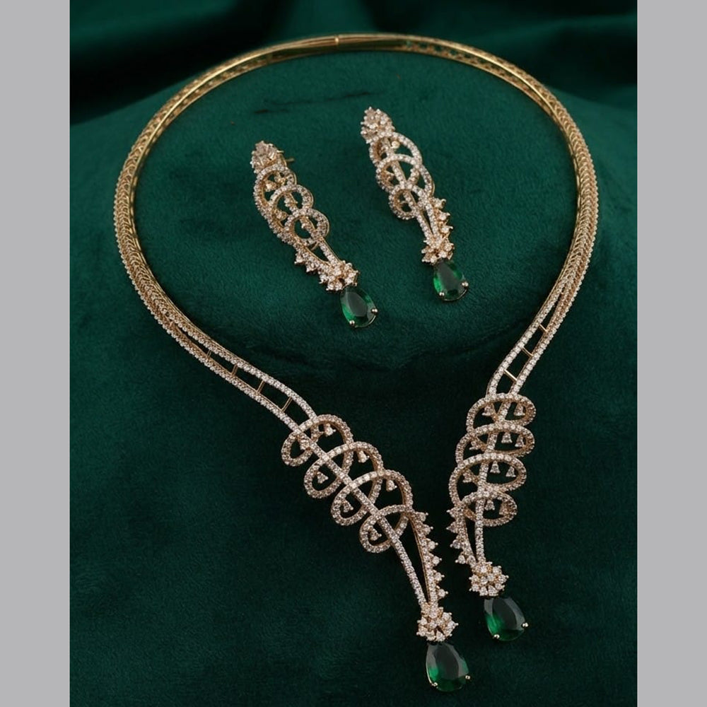 NAFJ Royal American Daimond Necklace Set