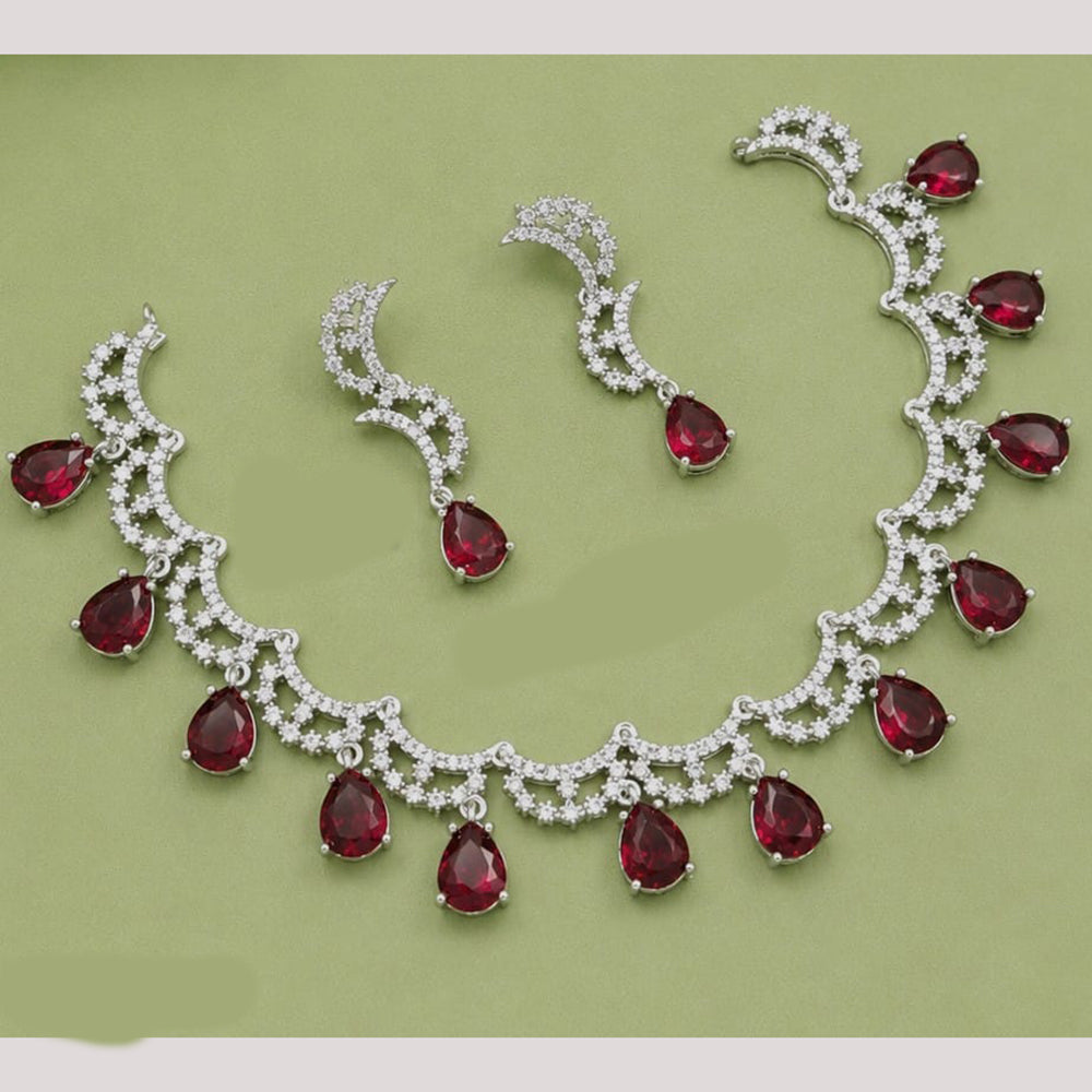 NAFJ Royal American Daimond Necklace Set