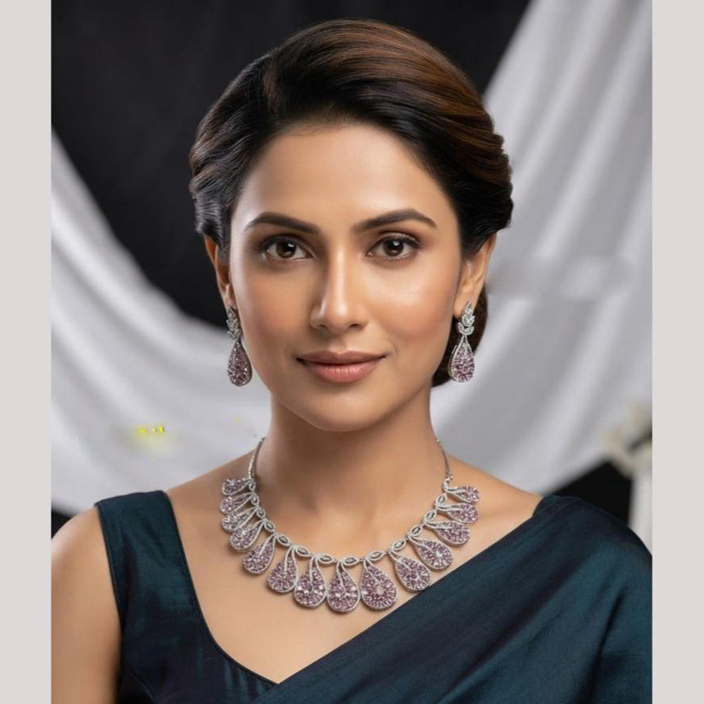 NAFJ Royal American Daimond Necklace Set