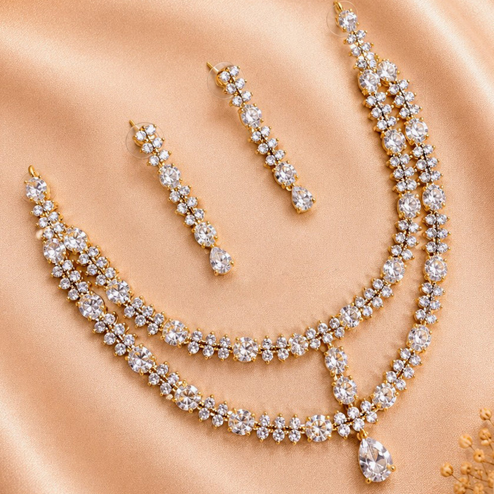 NAFJ Royal American Daimond Necklace Set