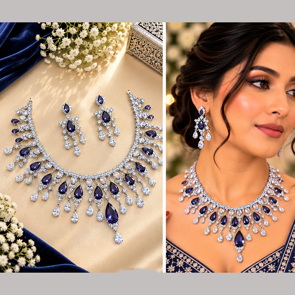 NAFJ Royal American Daimond Necklace Set
