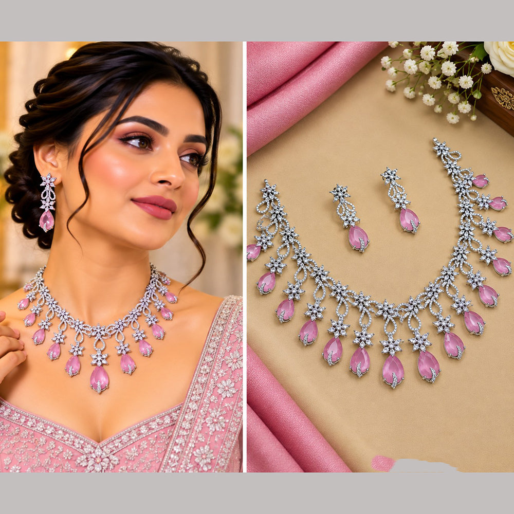 NAFJ Royal American Daimond Necklace Set