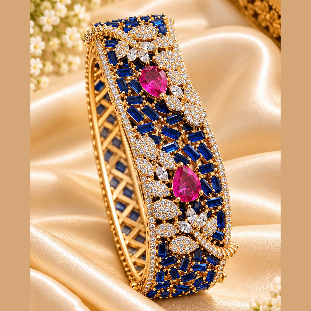 NAFJ Luxury American Diamond Openable Bracelet