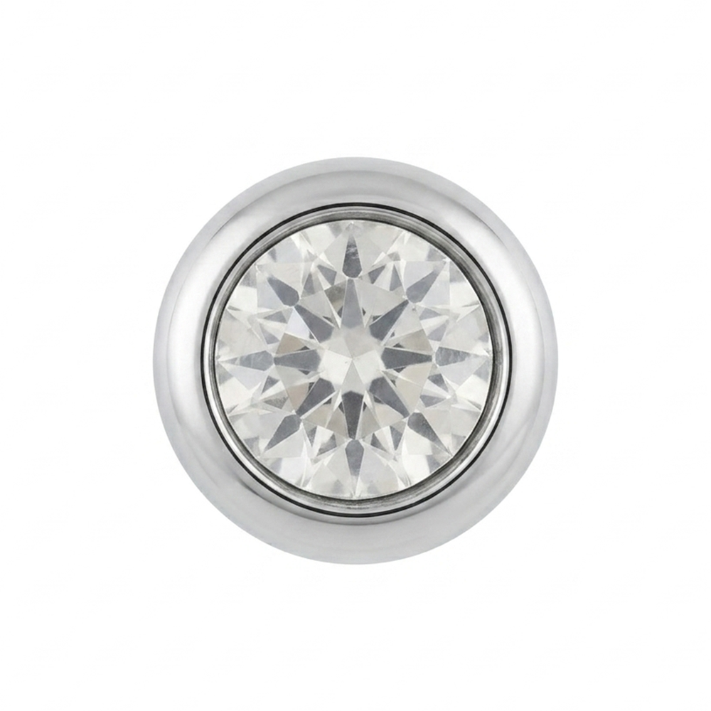 Urthn Silver Plated Stud Mens Earrings (1 PC)(Pack of 12)