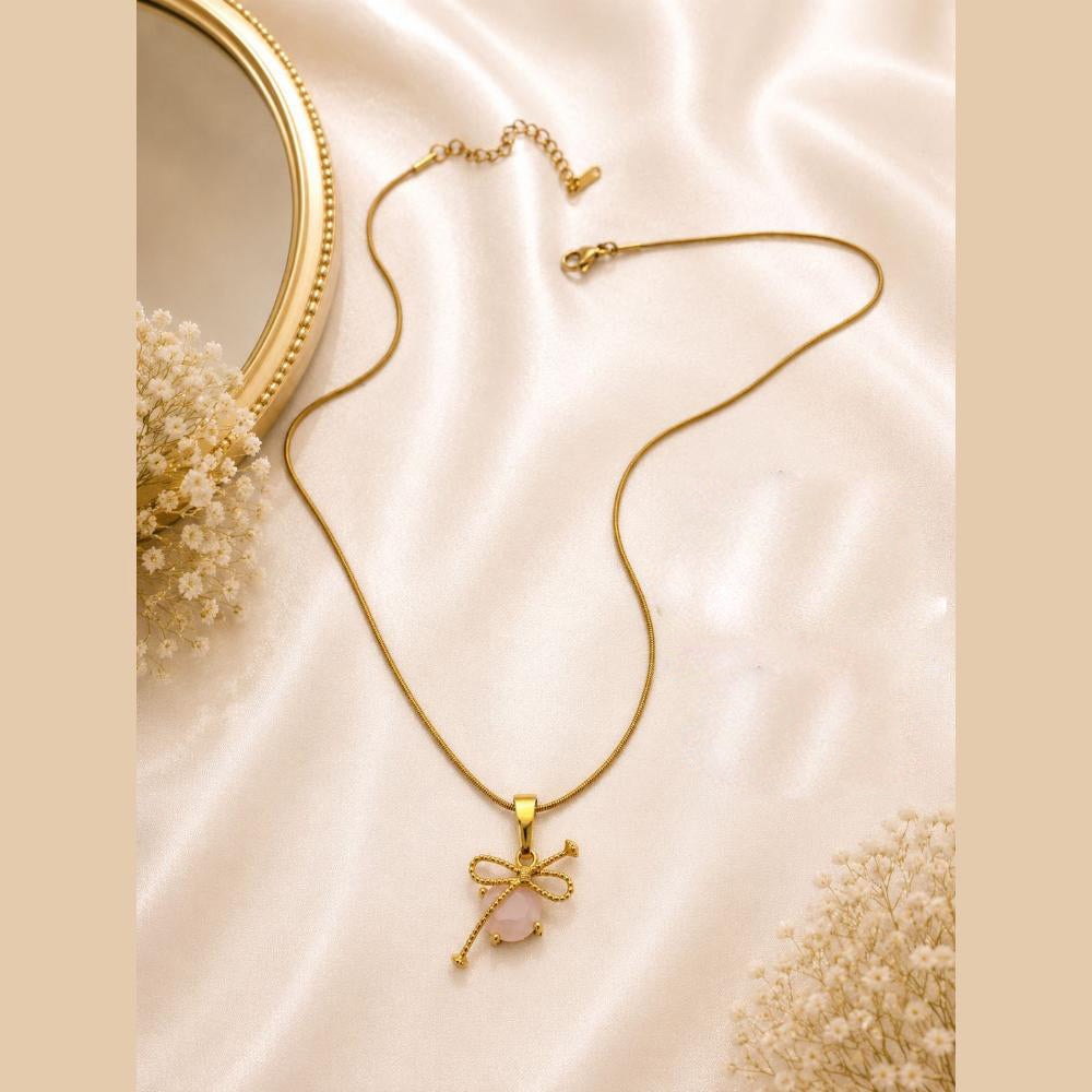 Klitz Fancy Stainless Steel Designer Necklace Set (Pack of 12)