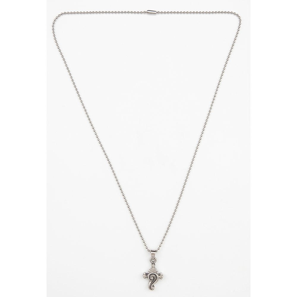Urthn Vishnu Shankh Chain Pendant for Men (Pack of 6)