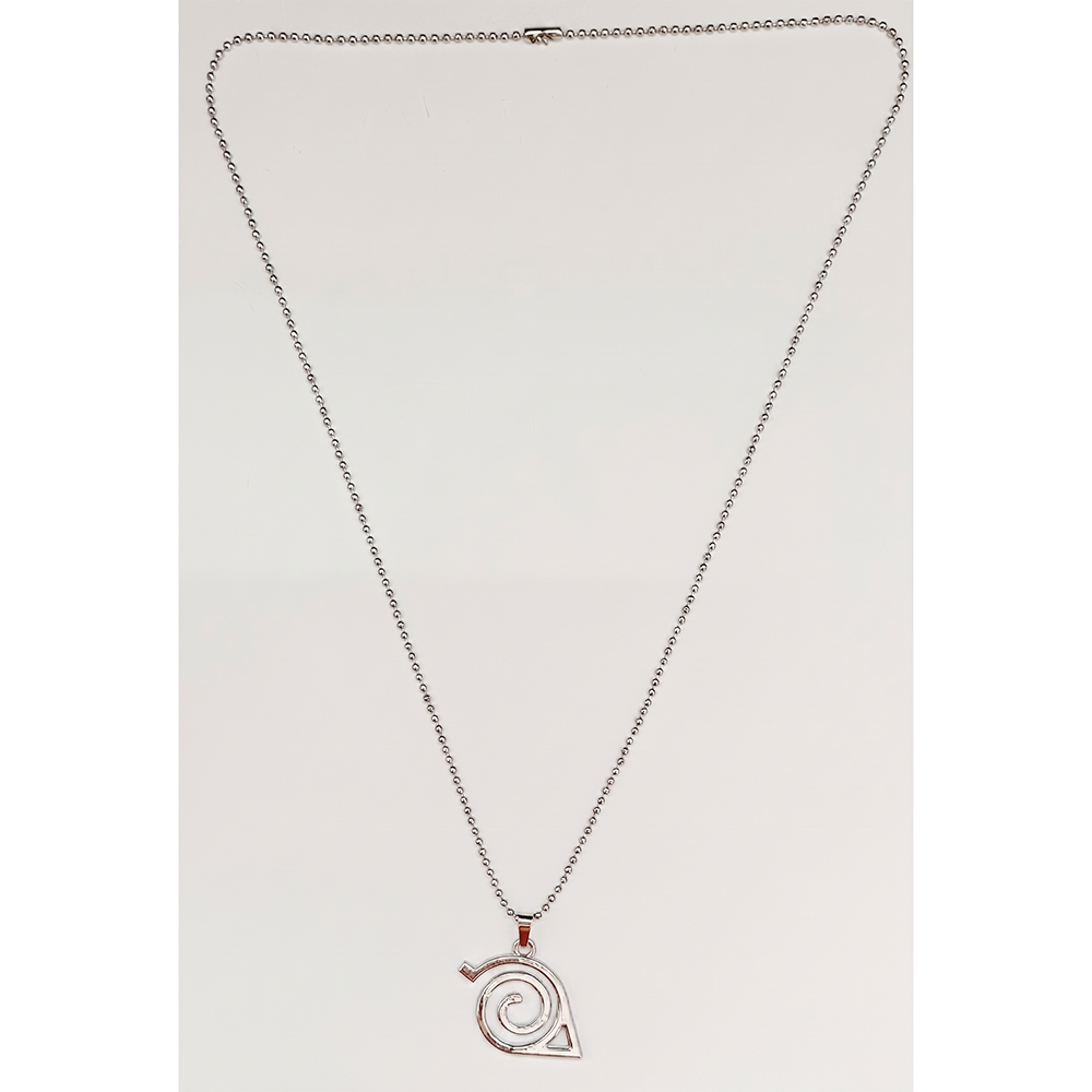 Urthn Spiral Design Steel Chain Pendant for Men (Pack of 6)