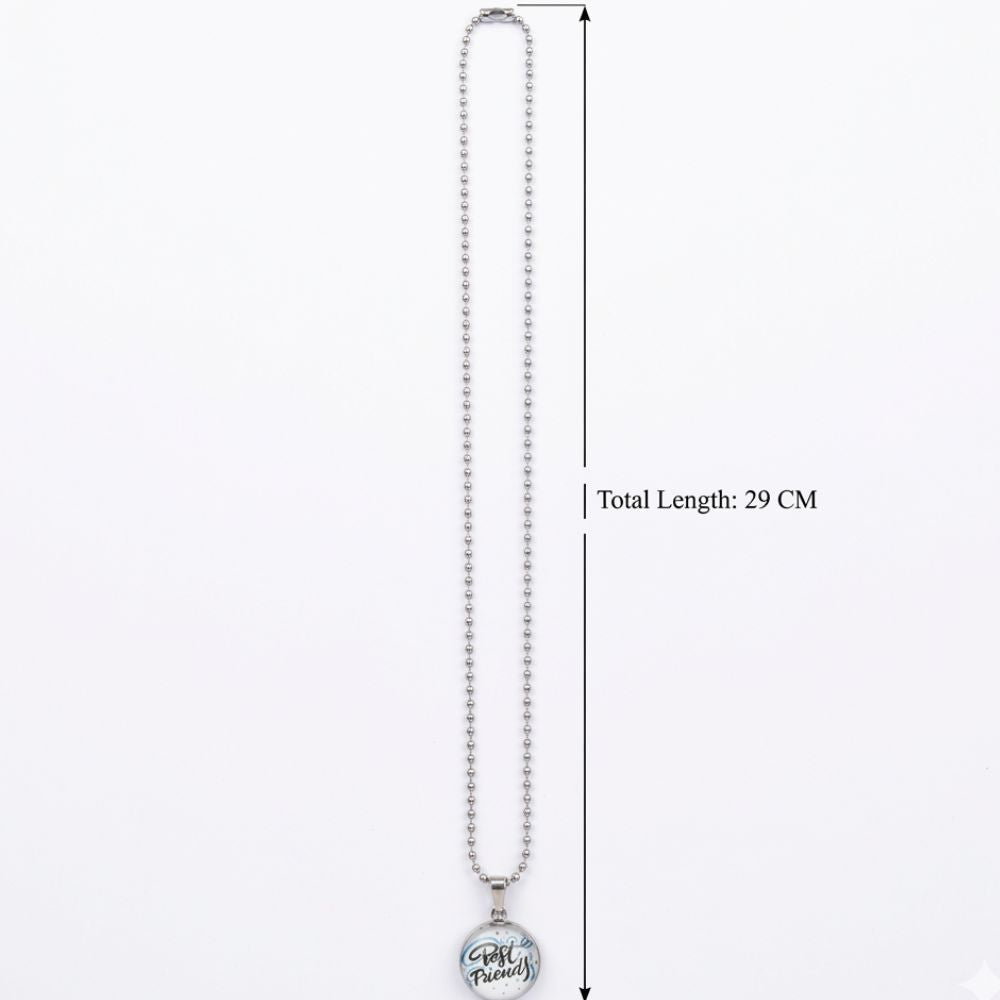 Urthn Fashion Best Friend Chain Pendant (Big) (Pack of 6)