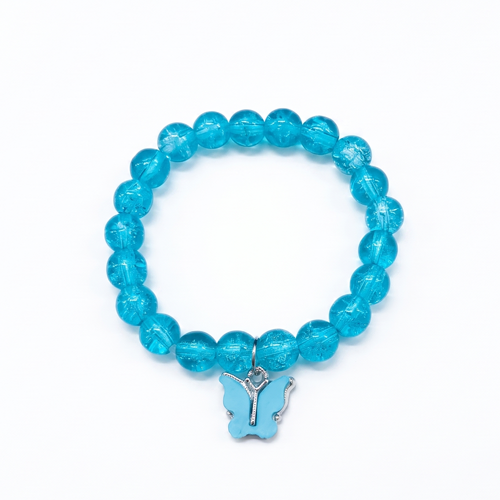 Urthn Handcrafted Butterfly Charm Bracelet for Women and Gorls(Pack of 6)