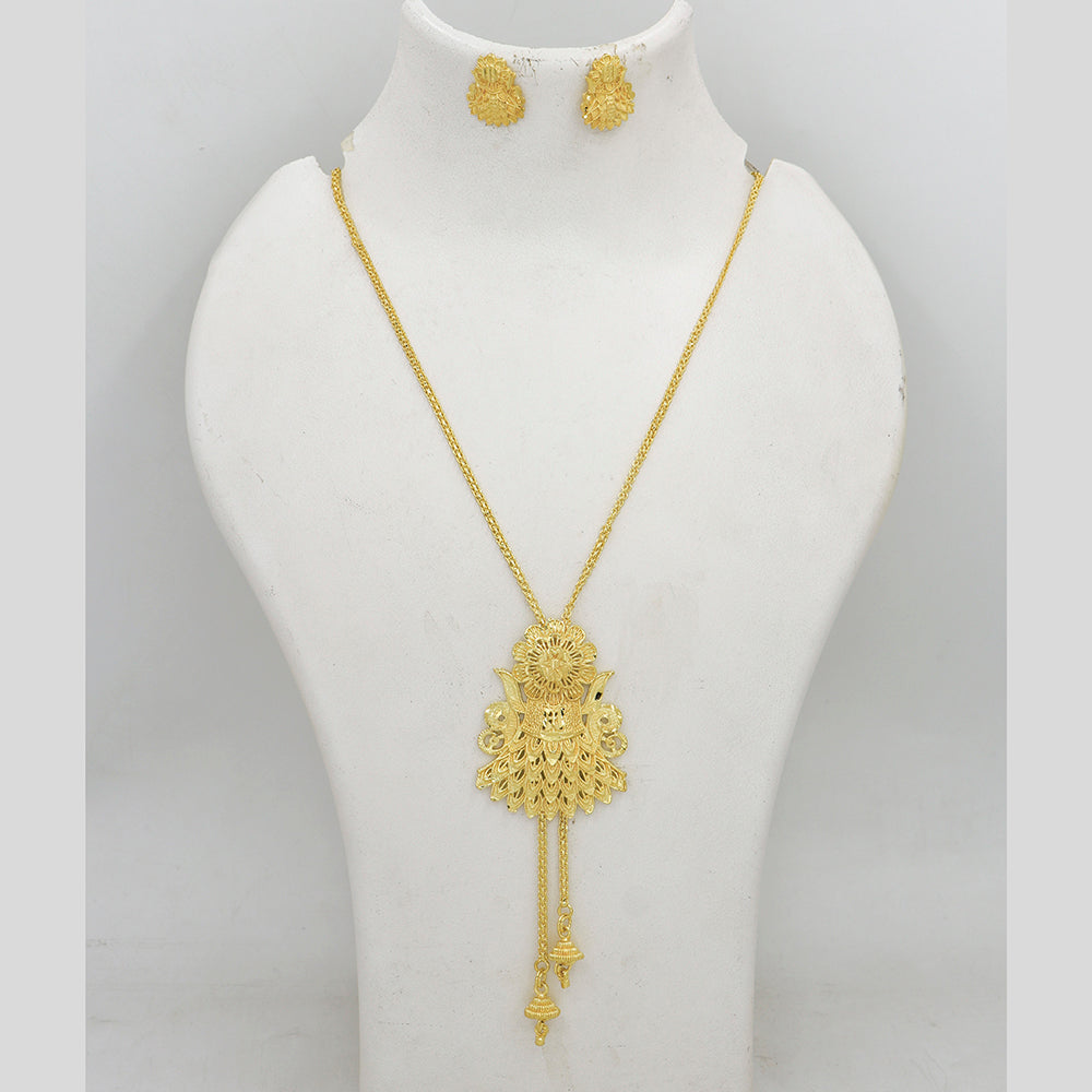 Mahavir Dye Gold Plated Necklace Set
