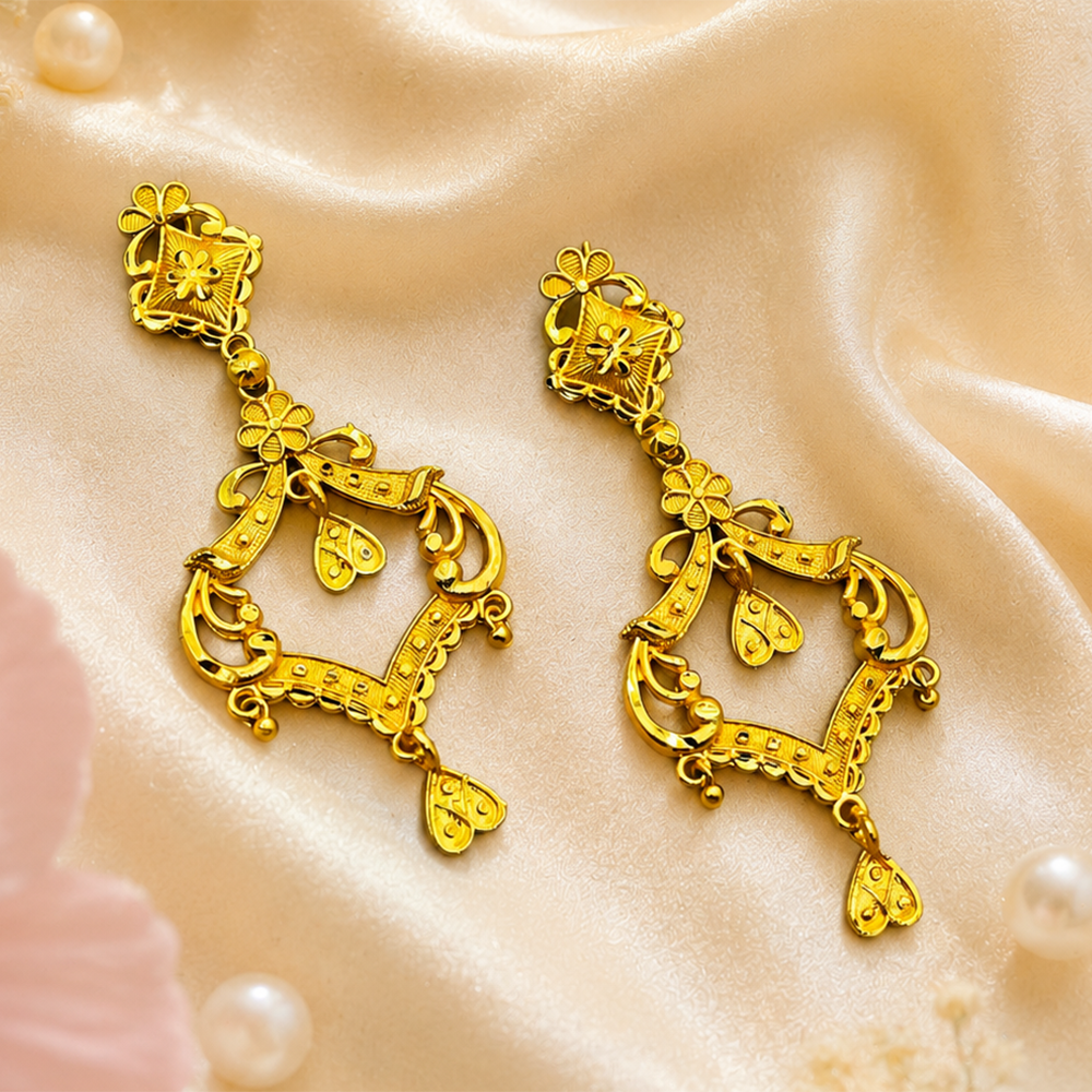 Mahavir Forming Look Wear Dangler Earrings