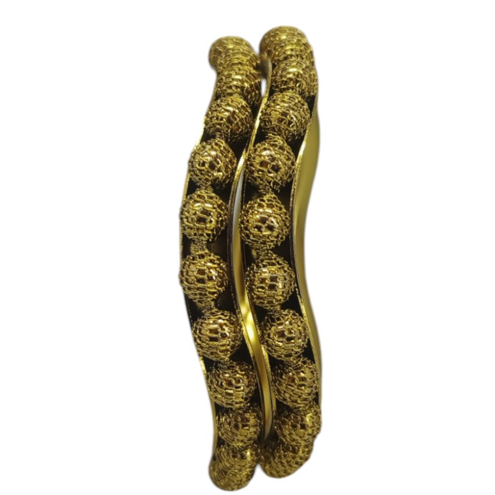 Amity Arts Mehndi Plated Bangle (2 Piece)