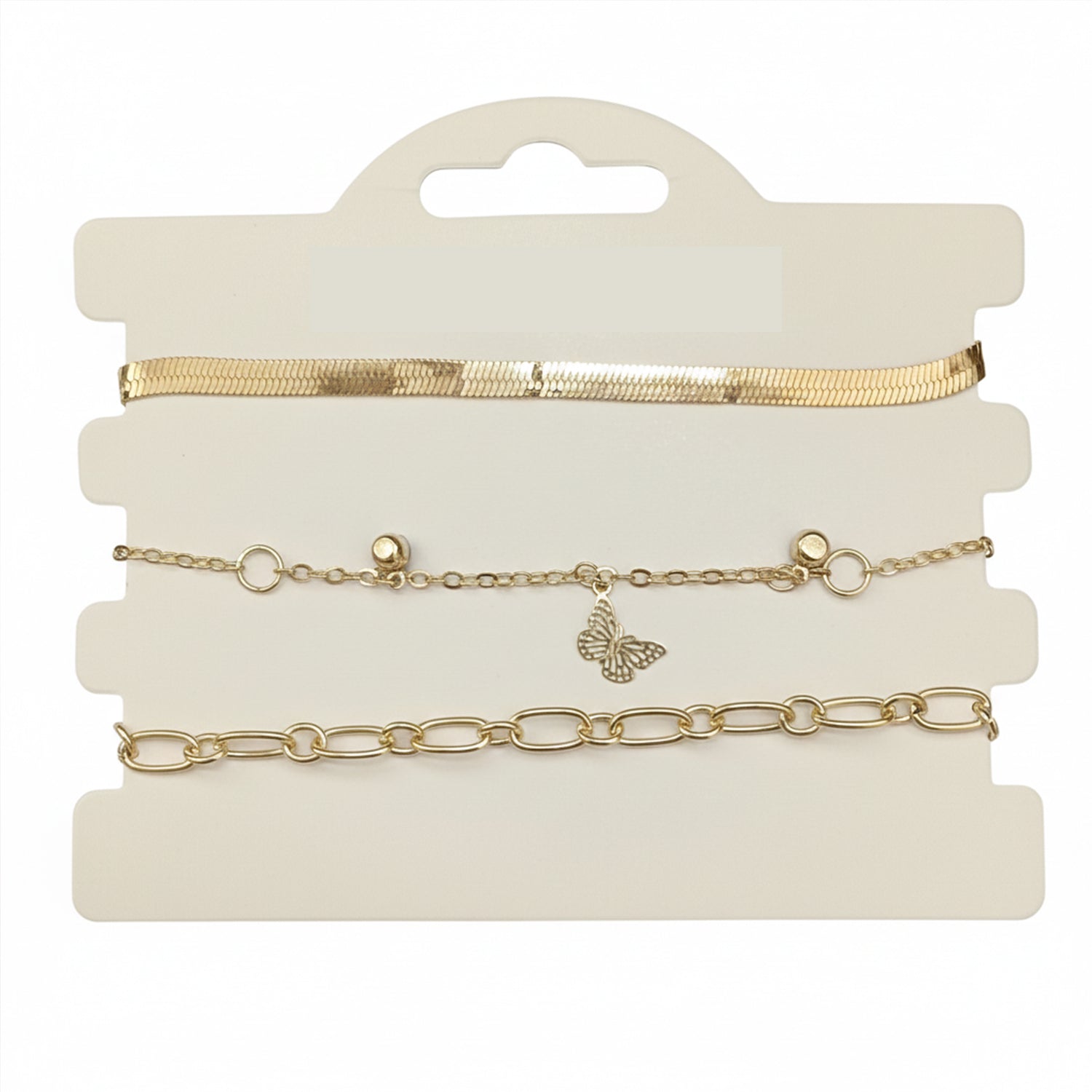 Etnico Fashion Latest Stylish Charm Pack of 3 Bracelets for Women