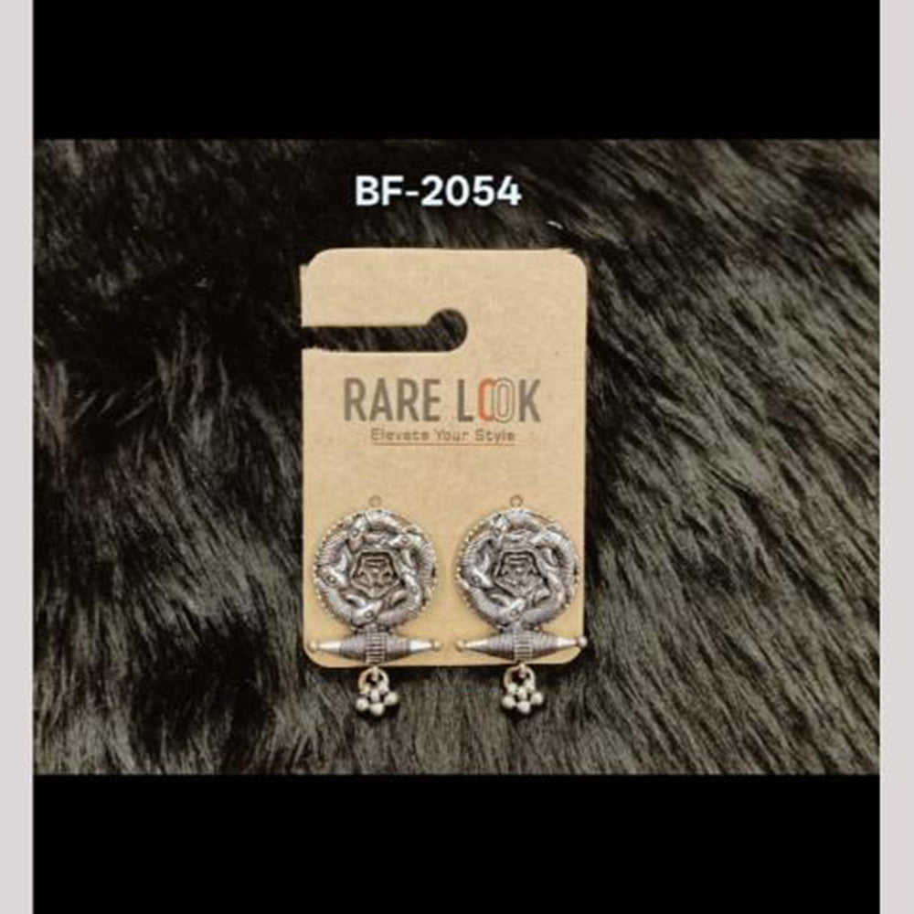 Dhwani Oxidised Plated Studs Statement Earrings - (Pack of 12)