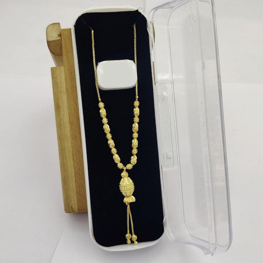 SP Jewellery Designer Gold Tone Beaded Tassel Necklace for Women