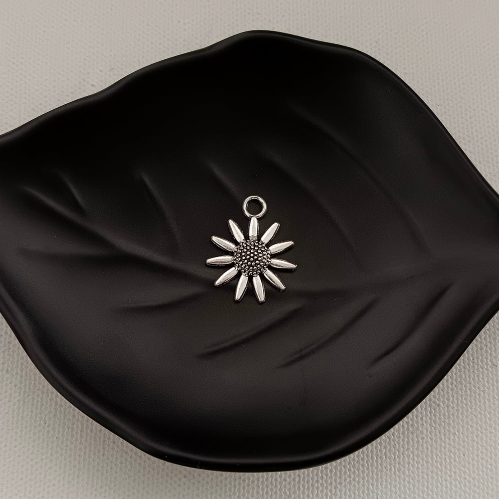 Kriaa Silver Oxidised Charms Pendants DIY for Necklace Bracelet Jewelry Making and Crafting