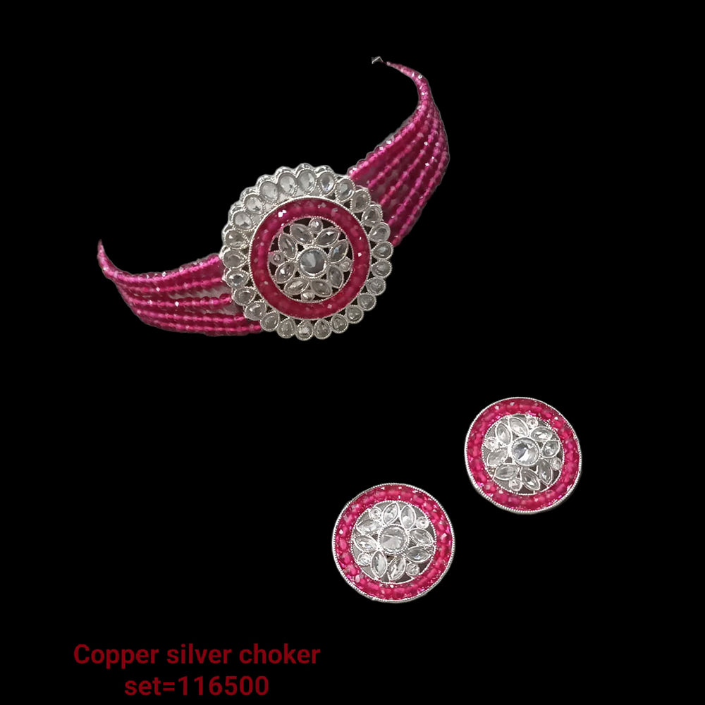 Padmawati Bangles Kundan Stone Choker Necklace Set