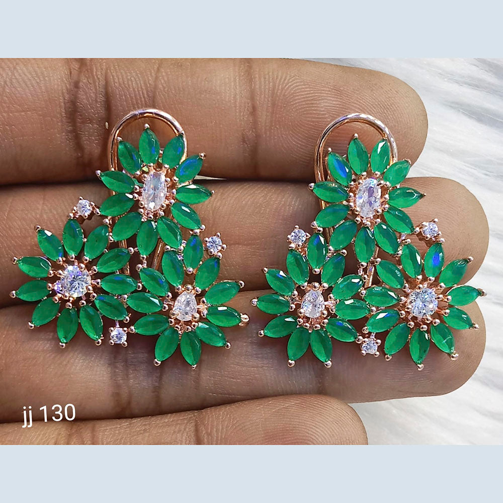 Jain Jewellers Ad Stone Stud Earrings - 11062662