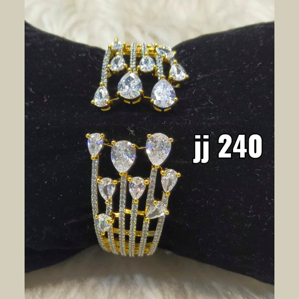 Jain Jewellers Ad Stone Kada - 11062713