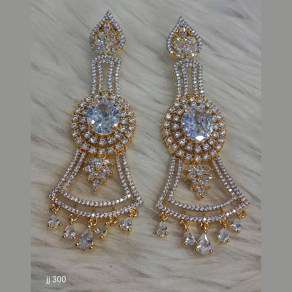 Jain Jewellers Ad Stone Dangler Earrings