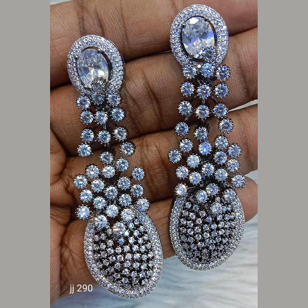 Jain Jewellers Ad Stone Dangler Earrings